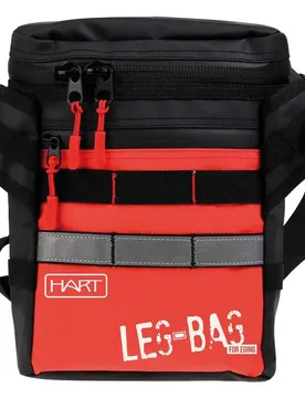 Watertight Waist Pack Red / Black One Size unisex - Hart - FashionsVida