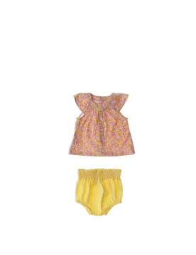 MAYORAL Completo 2 pz GIALLO 12M - Mayoral - FashionsVida