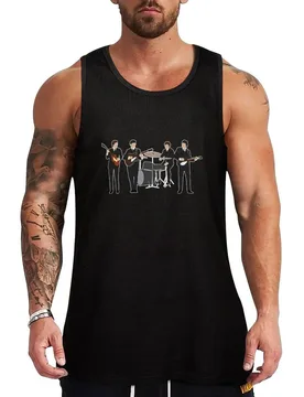 Beatle Vintage Retro Line Up Tank Top sleeveless tshirts for men bodybuilding men - Aliexpress - FashionsVida