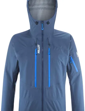 Skitourenjacke M White 3L Jkt M Dark Denim für Herren Größe S Navy blau - Millet - FashionsVida