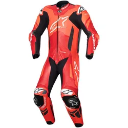 Tuta Moto Intera GP PLUS V4 SPRINT 1PC Rosso Flu taglia 52