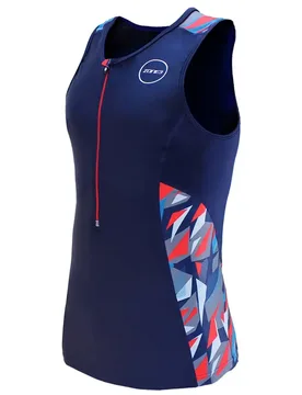Maillot De Triathlon Sans Manches Activate Plus Zinc Burst - Zone3 - FashionsVida