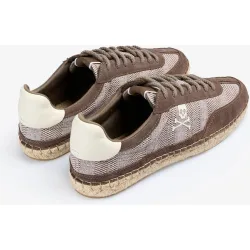 Zapatillas retro de hombre estilo alpargata con suela de yute
