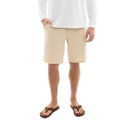Mako Hybrid Solid Swimming Shorts Sand 33 Men