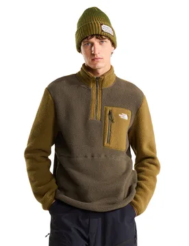 Yumiori 1/4 Zip Jacket - Jacke-Fleece - braun - Herren - Size: M - The North Face - FashionsVida