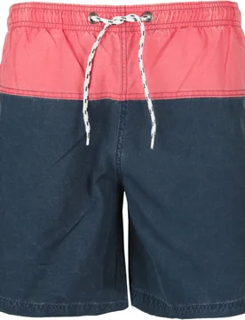 Bicolor bañador playa hombre Rojo (S) - Blend - FashionsVida