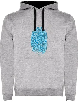 Felpa Con Cappuccio Spearfisher Fingerprint Two-colour - Kruskis - FashionsVida