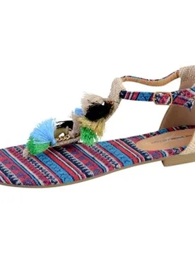 Flache Sandalen 128148 36;37 - The Divine Factory - FashionsVida