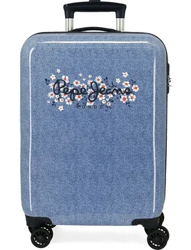Maleta de cabina Digital Hatty rígida con capacidad de 34L - Pepe Jeans - FashionsVida