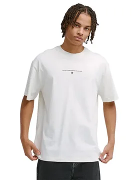 T-shirt à Manches Courtes No Skateboard Allowed Lily White 2XL - Dc shoes - FashionsVida