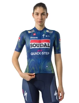 Maillot à Manches Courtes Competizione 4 Soudal Quick-step 2026 - Castelli - FashionsVida