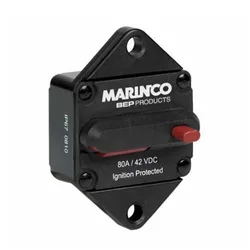 Reset Panel Mount Bulk Circuit Breaker Hd Switch 100a Black One Size unisex