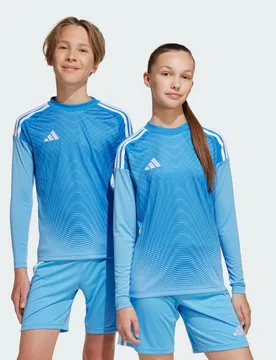 Maglia Tiro 25 Competition Goalkeeper Long Sleeve Junior 7-8A Blue Burst - Adidas - FashionsVida