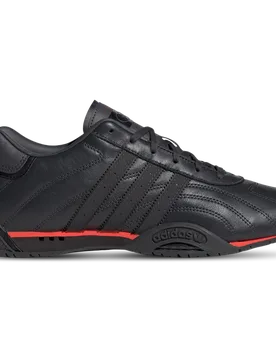 Adiracer Lo Herren Sneaker - Schwarz - Größe 48 2/3 - Leder Black 48 2/3 - Adidas - FashionsVida