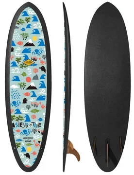 Planche De Surf Plez Phez R Series 6´4´´ Multicolour 193 cm unisex - Almond - FashionsVida