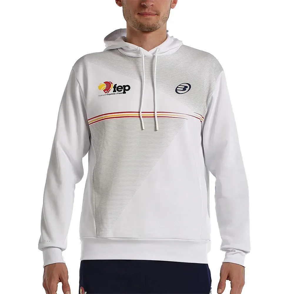 Bullpadel Forca Sweatshirt White XL - Bullpadel - FashionsVida