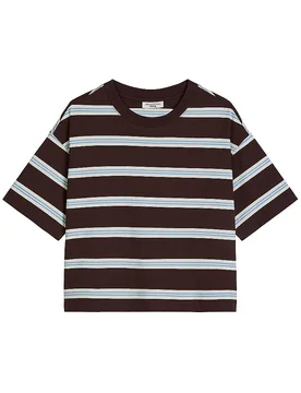 Marc O'Polo T-shirt marron L - Marc O'Polo - FashionsVida