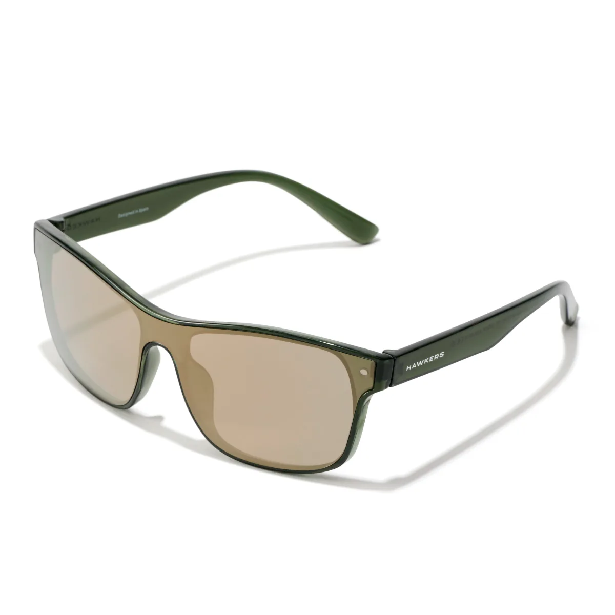 Gafas de sol One Venm Xs - Dark Green Beige - Hawkers - FashionsVida