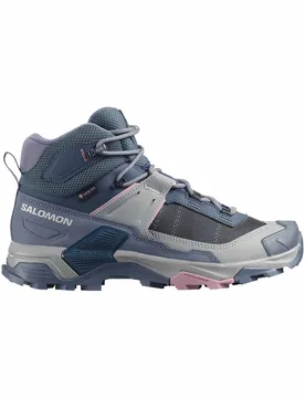 Chaussures de randonnée journée en GORE-TEX - X Ultra 5 Mid GTX W Spellb/Mnment - Taille 40 - Bleu - Salomon - FashionsVida
