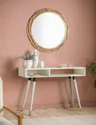 Cristo Large Round Wall Mirror Gold