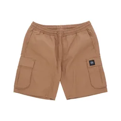 Pantalone Corto Uomo Cotton Ripstop Cargo Easyshorts Beige