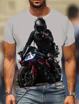 Fashion Street Motorcycle Men T-Shirts Hot Selling Locomotive Pattern 3D Printed Short Sleeve Tees Moto & Biker Hip Hop Man Tops - Aliexpress - FashionsVida