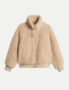 Marc O' Polo Teddy-Blouson Beige L - Marc O'Polo - FashionsVida
