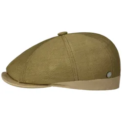 Twotone Flat Cap by - olive - Size: XL (60-61 cm)