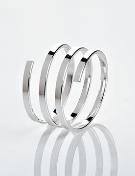 Fett-Reduzier-Ring silberfarben - 3Pagen - FashionsVida