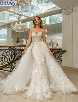 Elegant Strapless Evening Dress 2026 Elegant Backless Prom Gown Charming Removable Hem Evening Gowns Vestidos De Novia - Aliexpress - FashionsVida