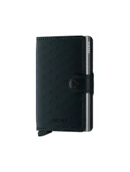 Geldbörse - Miniwallet Optical black schwarz baby