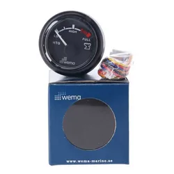 Blackline 0-4/4 Water Level Indicator Black 52 mm unisex