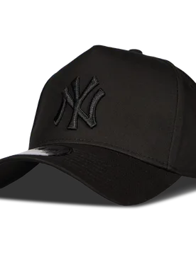 E-frame Closed Back Mlb New York Yankees Unisex Caps - Black - Size - Black - Size: One Size - New era - FashionsVida
