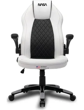 Silla Gaming Voyager blanca (Reacondicionado Grado A) - NASA - FashionsVida