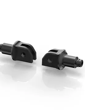 Coppia Kit Montaggio Pedivelle Pilota Triumph Street Triple R 2009-12 - Rizoma - FashionsVida