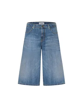 Jeansshorts PALAZZO BERMUDA blau 38 Damen - Cambio - FashionsVida