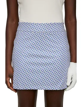 Skirt Amelie Print, beige/blau xs - J.lindeberg - FashionsVida