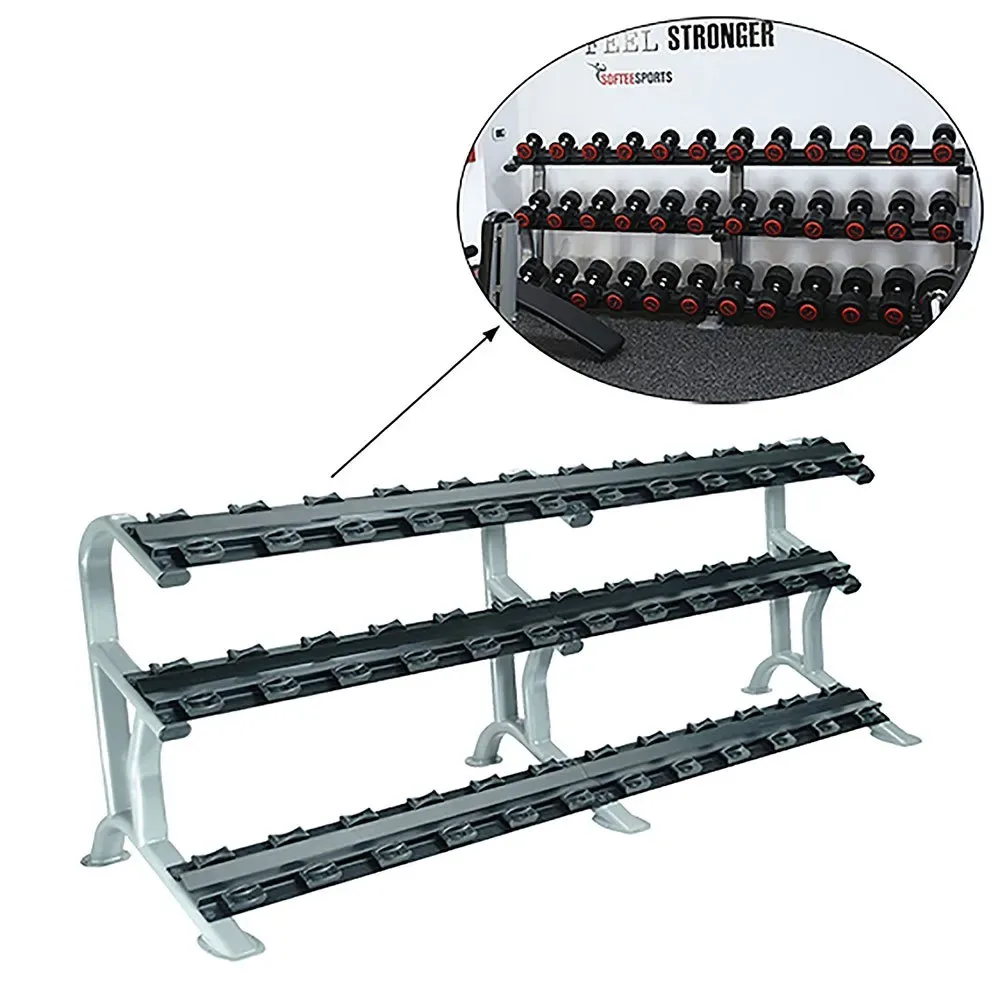 Haltère Pro-sport Rack Grey / Black One Size - Softee - FashionsVida