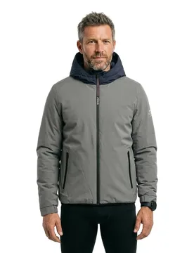Giacca Cartesalf Plain Grey S - Ecoalf - FashionsVida