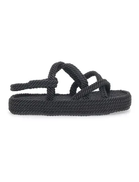 Sandali Espadrillas 6476 Neri 39 - Pittarello - FashionsVida