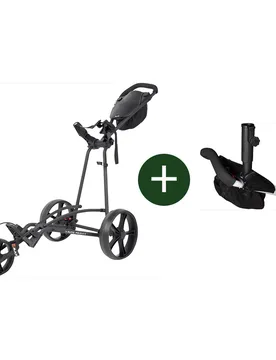 Big Max Trolley Autofold X, schwarz - Big Max - FashionsVida