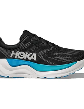 ARAHI 8 Laufschuhe Herren BLACK / SKYWARD BLUE D (normal) 45 1/3 - HOKA - FashionsVida