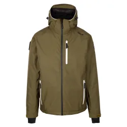 Mens Graham Ski Jacket (Dark Olive) - Size Medium