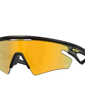 Sphaera Slash Polarized Sunglasses Tdf Matte Black Ink Prizm 24K Polarized/CAT3 - Oakley - FashionsVida