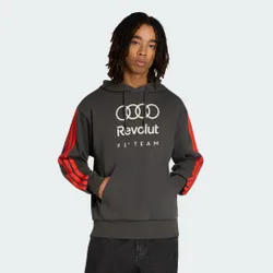 FELPA CON CAPPUCCIO IN FRENCH TERRY DNA TEAM AUDI REVOLUT F1 S Utility Black