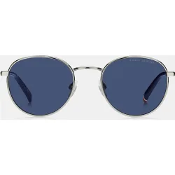 Gafa de sol unisex ovalada metalica