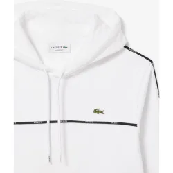 Sudadera de hombre de corte clásico de rayas con logotipo