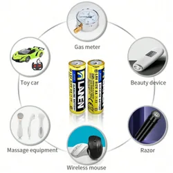 Juego de baterías recargables AA/AAA de alta capacidad de 1.5V con cargador USB, compatible con juguetes, controles remotos, pantallas, cepillos de d