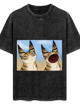 Loth Cat Pop Cat T-Shirt Soft Casual Short Sleeve Cotton Tee - Aliexpress - FashionsVida