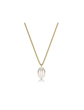 Edblad Collar PERLA Large Gold oro - Edblad - FashionsVida
